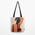 Abstract Art /Minimal Girl  5 Tote Bag Gallery Image 2