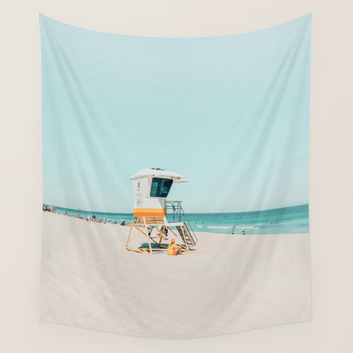 Aussie lifeguard Wall Tapestry Gallery Image 4