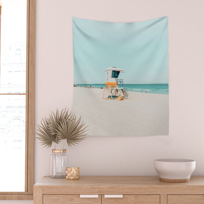 Aussie lifeguard Wall Tapestry Gallery Image 2