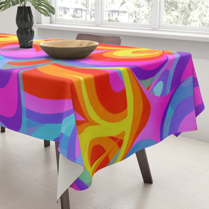 Premonitions in Color Tablecloth Gallery Image 3