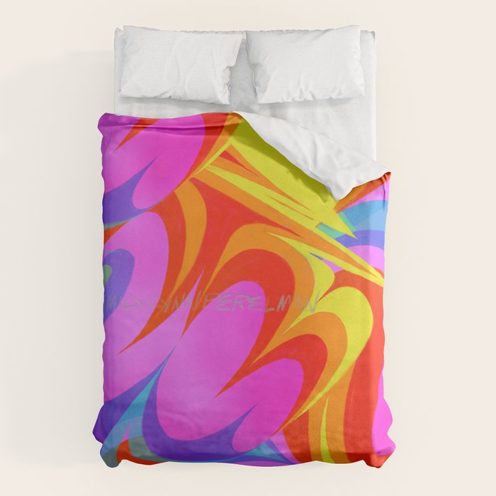 Premonitions in Color Duvet Cover Gallery Image 6