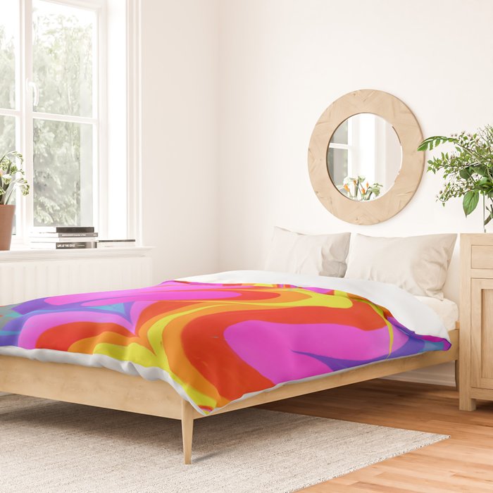 Premonitions in Color Duvet Cover Gallery Image 2