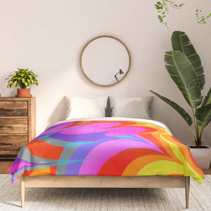 Premonitions in Color Comforter Gallery Image 3