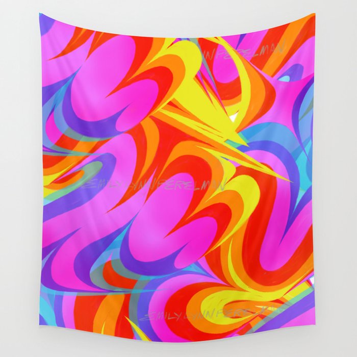 Premonitions in Color Wall Tapestry Gallery Image 1