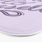 Be Kind to Yourself in Purple Bath Mat Gallery Image 3