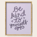 Be Kind to Yourself in Purple Serving Tray Gallery Image 1