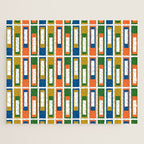 Mid Century Modern Geometric Abstract Multicolored Lexington Ave Pattern Jigsaw Puzzle Gallery Image 1