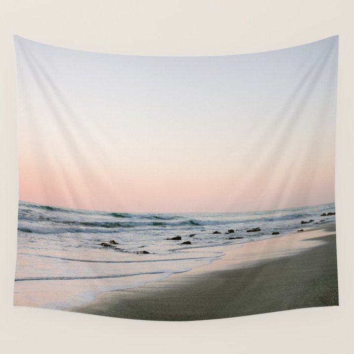 Santa Teresa sunset | Costa Rica travel photography  Wall Tapestry Gallery Image 1