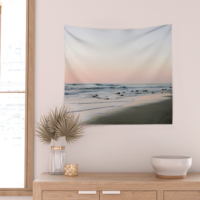 Santa Teresa sunset | Costa Rica travel photography  Wall Tapestry Gallery Image 2