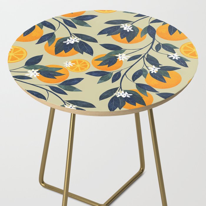 Oranges pattern Side Table Gallery Image 2