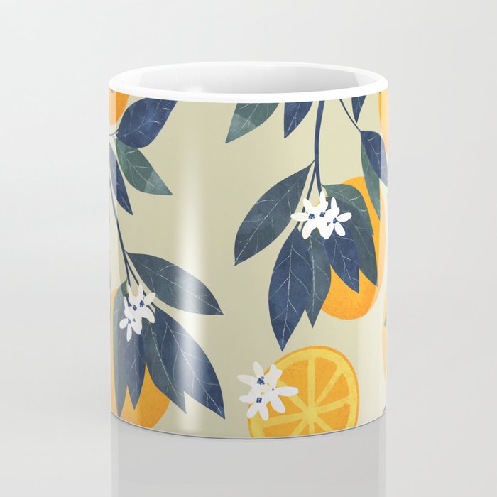 Oranges pattern Coffee Mug Gallery Image 4