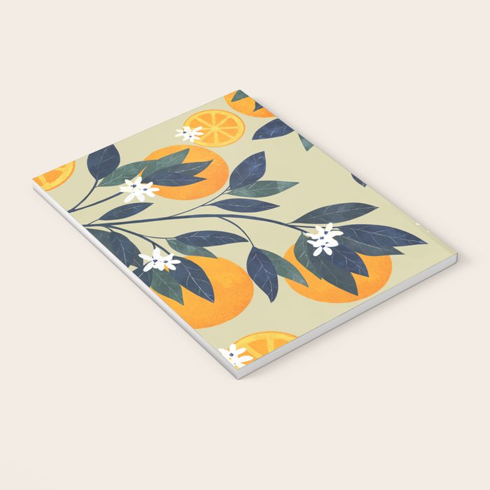 Oranges pattern Notebook Gallery Image 3