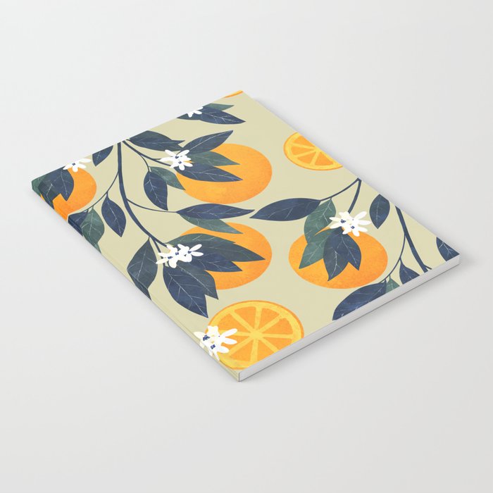Oranges pattern Notebook Gallery Image 2