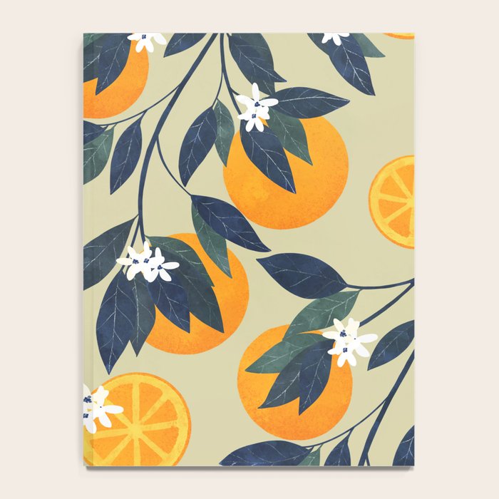 Oranges pattern Notebook Gallery Image 4