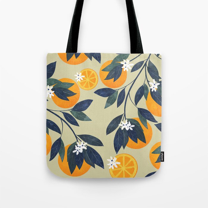 Oranges pattern Tote Bag Gallery Image 1