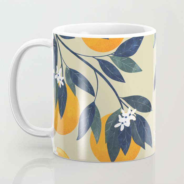 Oranges pattern Coffee Mug Gallery Image 3
