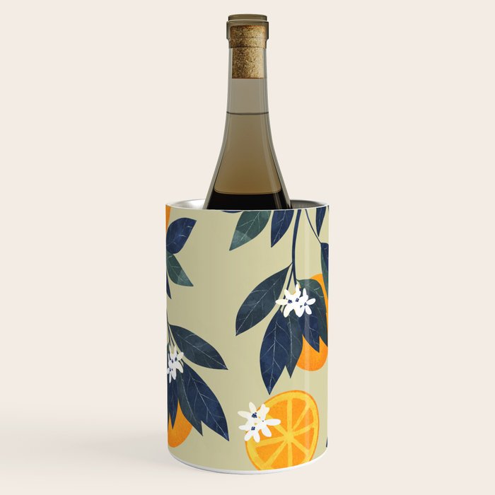 Oranges pattern Wine Chiller Gallery Image 1