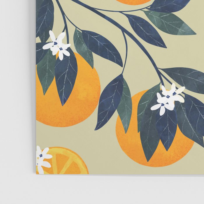 Oranges pattern Poster Gallery Image 3