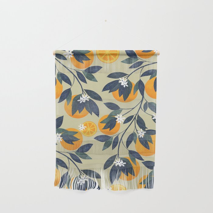 Oranges pattern Wall Hanging Gallery Image 1