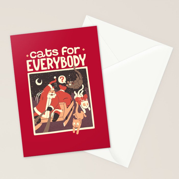 Cats for Everybody Stationery Card Gallery Image 2