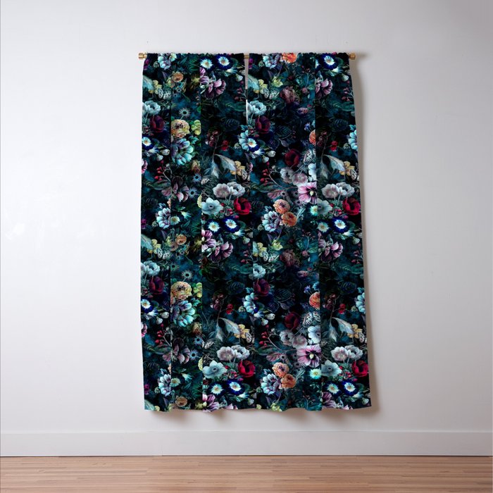 Night Garden Window Curtain Gallery Image 3