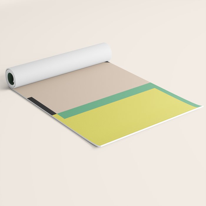 Modern Abstraction 8 Yoga Mat Gallery Image 2