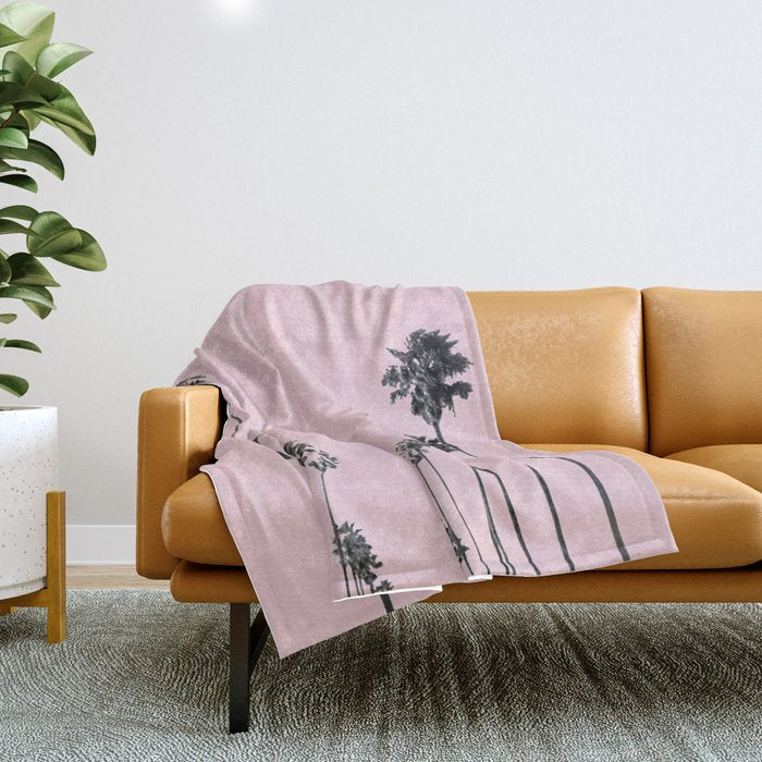 Palm trees 13 Throw Blanket Gallery Image 1