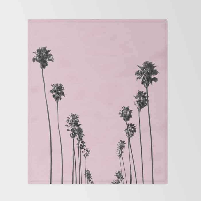 Palm trees 13 Throw Blanket Gallery Image 2