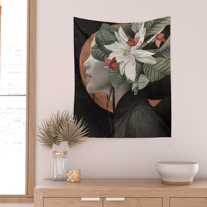 In Bloom 19 Wall Tapestry Gallery Image 2