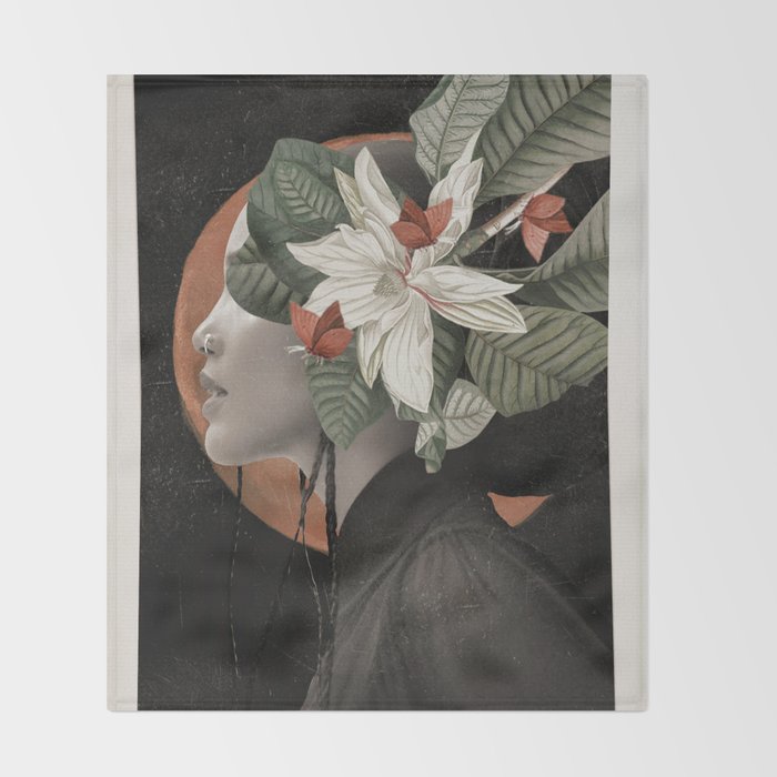 In Bloom 19 Throw Blanket Gallery Image 2