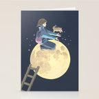 To The Moon Stationery Card Gallery Image 2