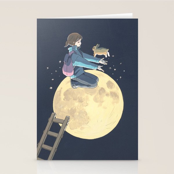 To The Moon Stationery Card Gallery Image 2