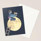 To The Moon Stationery Card Gallery Image 2