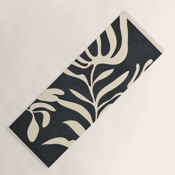 Minimal Abstract Art Plant 1 Yoga Mat Gallery Image 1