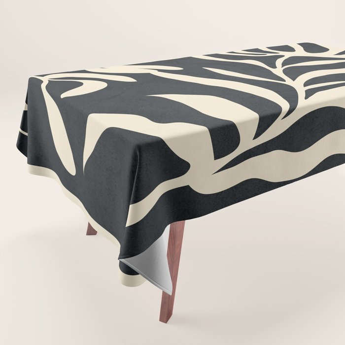 Minimal Abstract Art Plant 1 Tablecloth Gallery Image 1