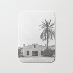 Hot Springs Black and White - Big Bend National Park Photography Bath Mat Gallery Image 1