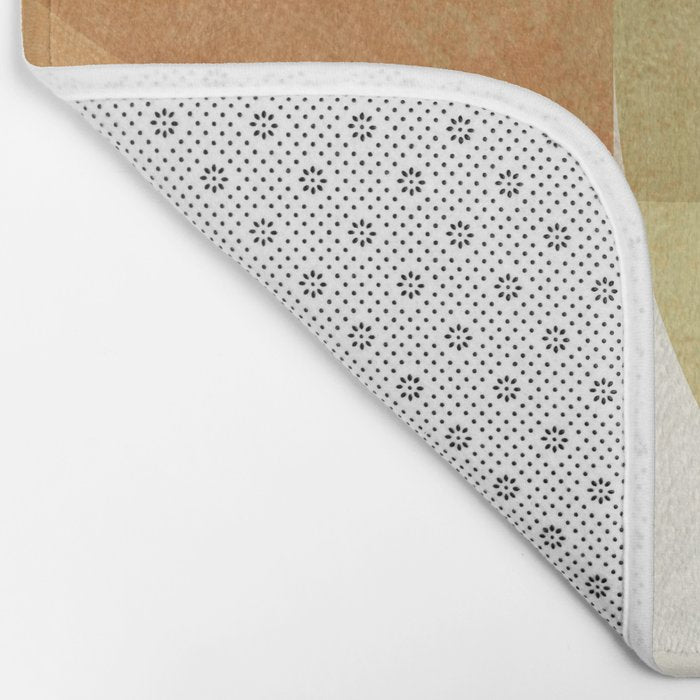 organic shapes abstract boho 4 Bath Mat Gallery Image 2