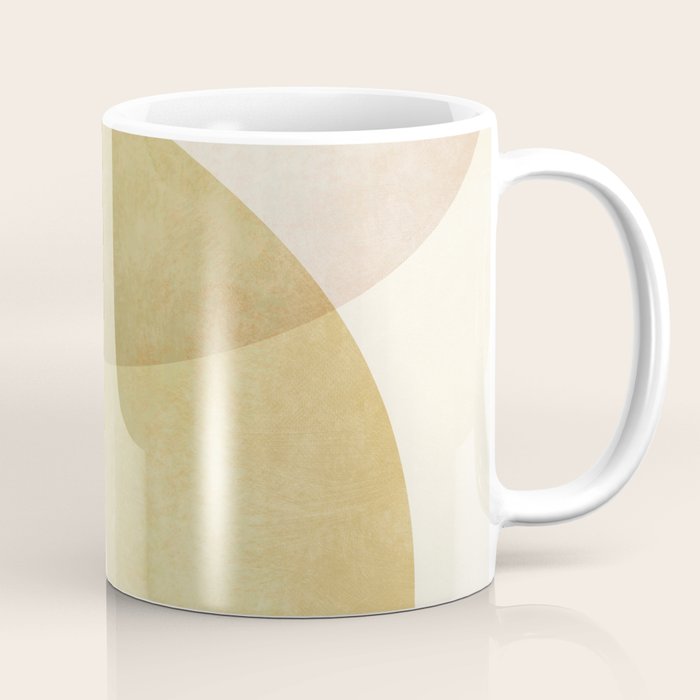 organic shapes abstract boho 4 Coffee Mug Gallery Image 1