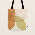 organic shapes abstract boho 4 Tote Bag Gallery Image 1