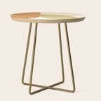 organic shapes abstract boho 4 Side Table Gallery Image 1