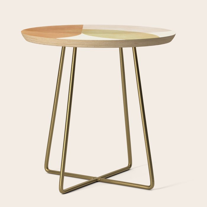 organic shapes abstract boho 4 Side Table Gallery Image 1