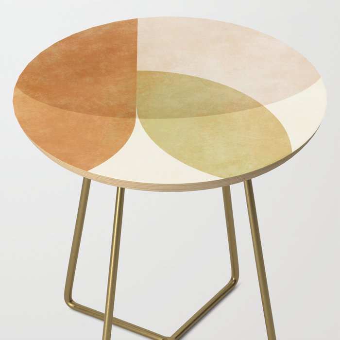 organic shapes abstract boho 4 Side Table Gallery Image 2