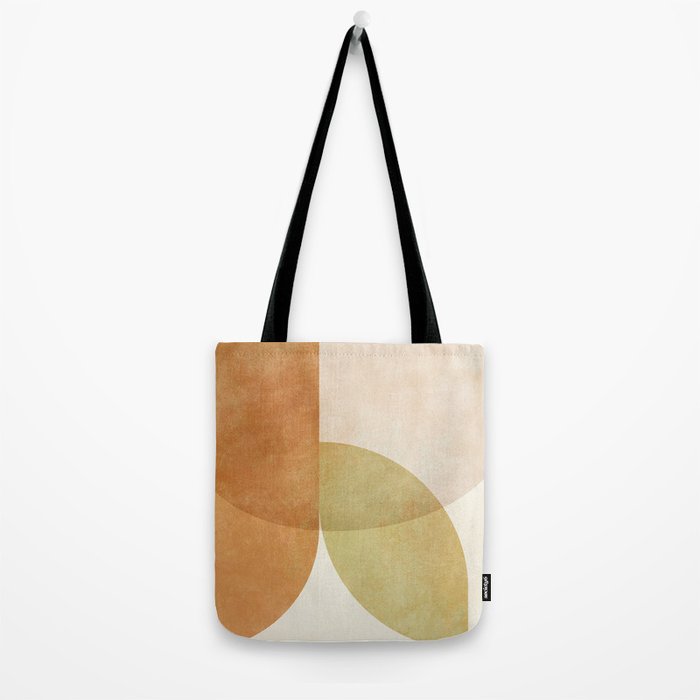 organic shapes abstract boho 4 Tote Bag Gallery Image 2