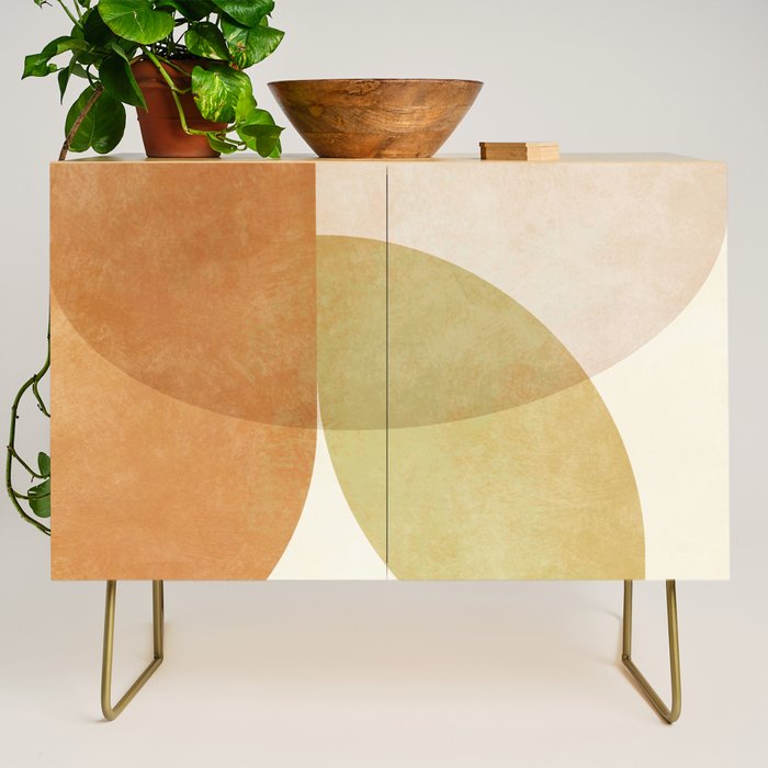 organic shapes abstract boho 4 Credenza Gallery Image 1
