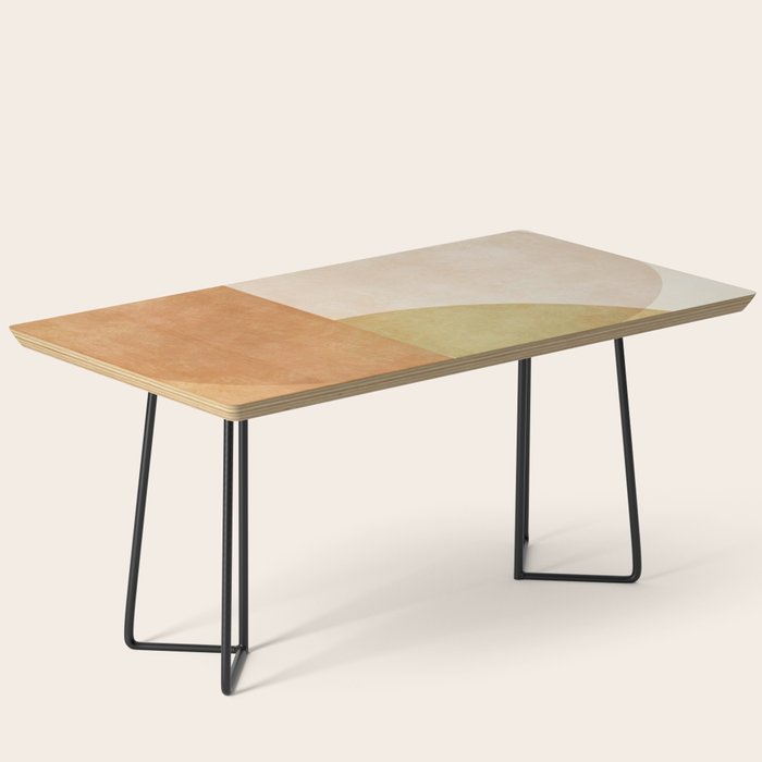 organic shapes abstract boho 4 Coffee Table Gallery Image 1
