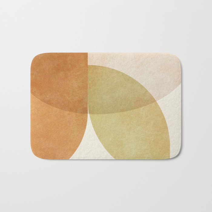 organic shapes abstract boho 4 Bath Mat Gallery Image 1