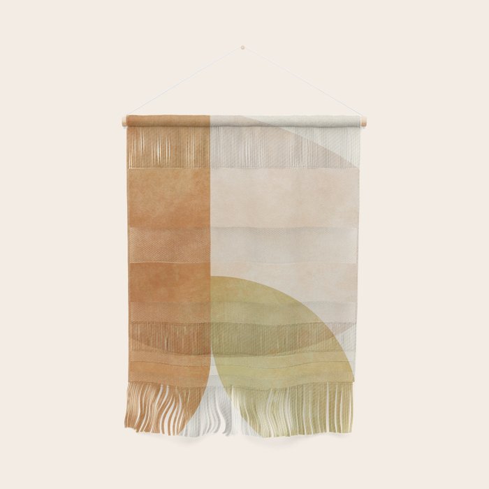 organic shapes abstract boho 4 Wall Hanging Gallery Image 1