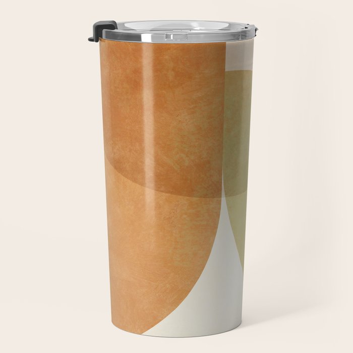 organic shapes abstract boho 4 Travel Mug Gallery Image 3