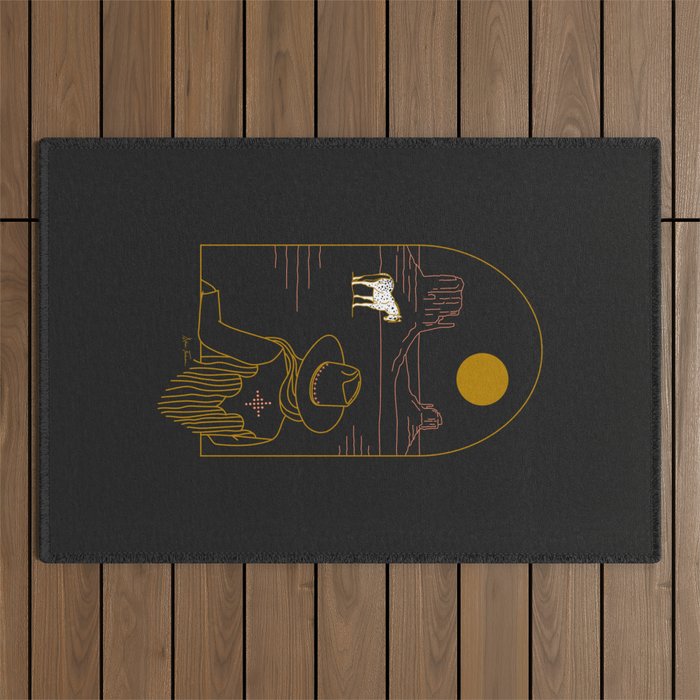 Lost Pony Outdoor Rug Gallery Image 1