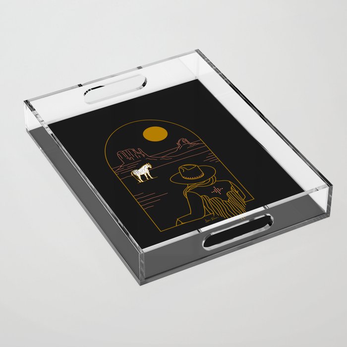 Lost Pony Acrylic Tray Gallery Image 1